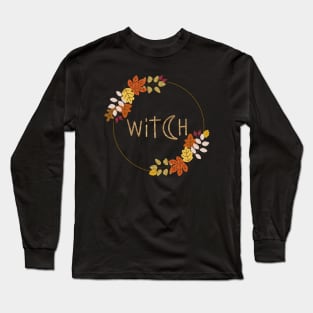 Witch Halloween Long Sleeve T-Shirt